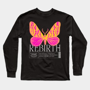 graphic street wear butterfly Long Sleeve T-Shirt